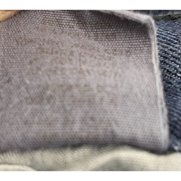 Blue Rag Jeans Mens 36 x 31 Straight Leg Dark Wash Denim Metal Studs Casual - Picture 7 of 9